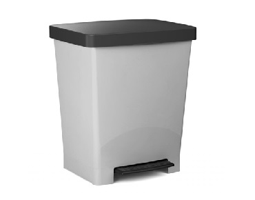 cubo-pedal-gris|Ferretería VICTOR DELGADO